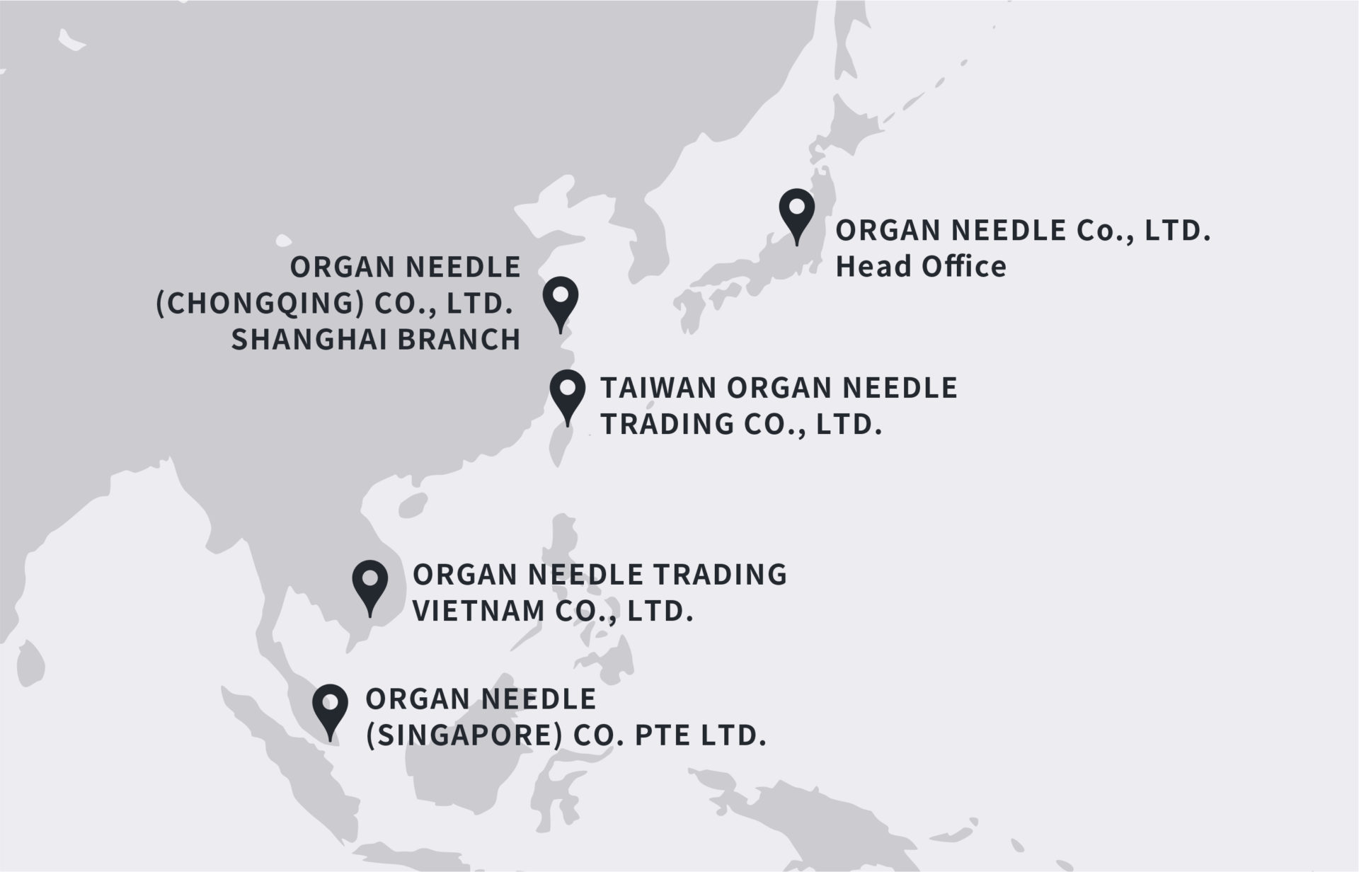 ニードルプローブのサービス拠点を知りたい オルガン針プローブ製品の情報サイト
